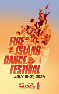 Fire Island Dance Festival 2024 poster